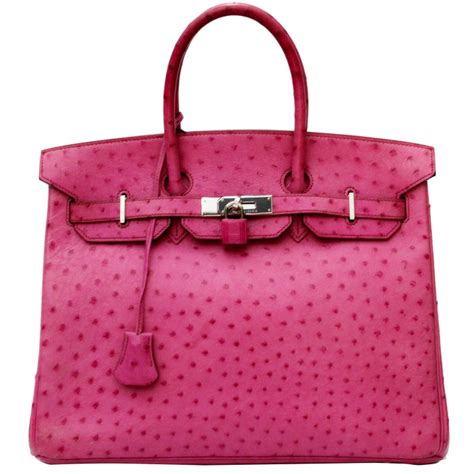 hermes bubblegum pink ostrich|Hermes pink bag.